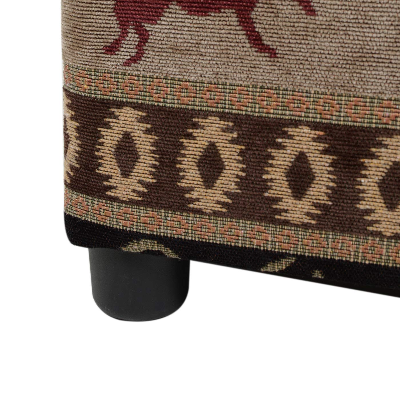 Jennifer Taylor Storage Ottoman - Multicolor for Living Room & Bedroom