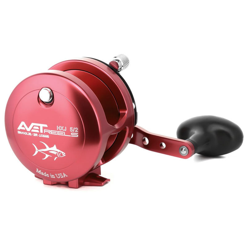 Avet HXJ 5/2 Two Speed Fishing Reel - Saltwater & Offshore Game Fishing Reel for Tuna, Marlin & Big Game Fish - Perfect for Deep Sea Fishing & Sport Fishing Adventures
