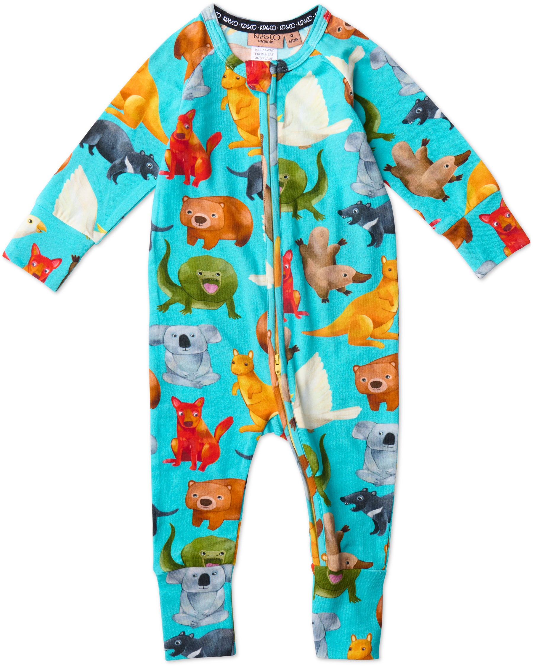 Organic Long Sleeve Zip Romper for Babies & Toddlers - Soft Cotton Jumpsuit with Kangaroo Pocket - Cozy Home & Outdoor Playwear (0-24 Months)
