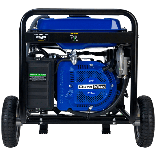 DuroMax XP4400EH 3500W/4400W Dual Fuel Portable Generator with Electric Start - Ideal for Home Backup Power, Camping & Emergency Use