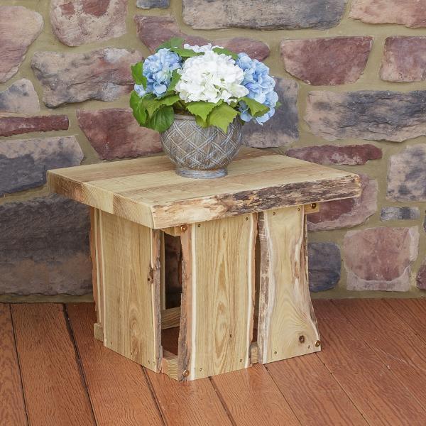 Evening Grove Side Table - Modern Nightstand with Storage Shelf for Bedroom, Living Room & Office - Stylish End Table for Small Spaces & Home Decor