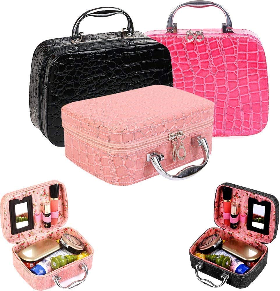 WOLTAX Travel Toiletry Bag for Men & Women - Waterproof Cosmetic Organizer with Hanging Hook, Makeup Case for Toiletries & Grooming Essentials - Perfect for Air Travel, Camping & Gym Use