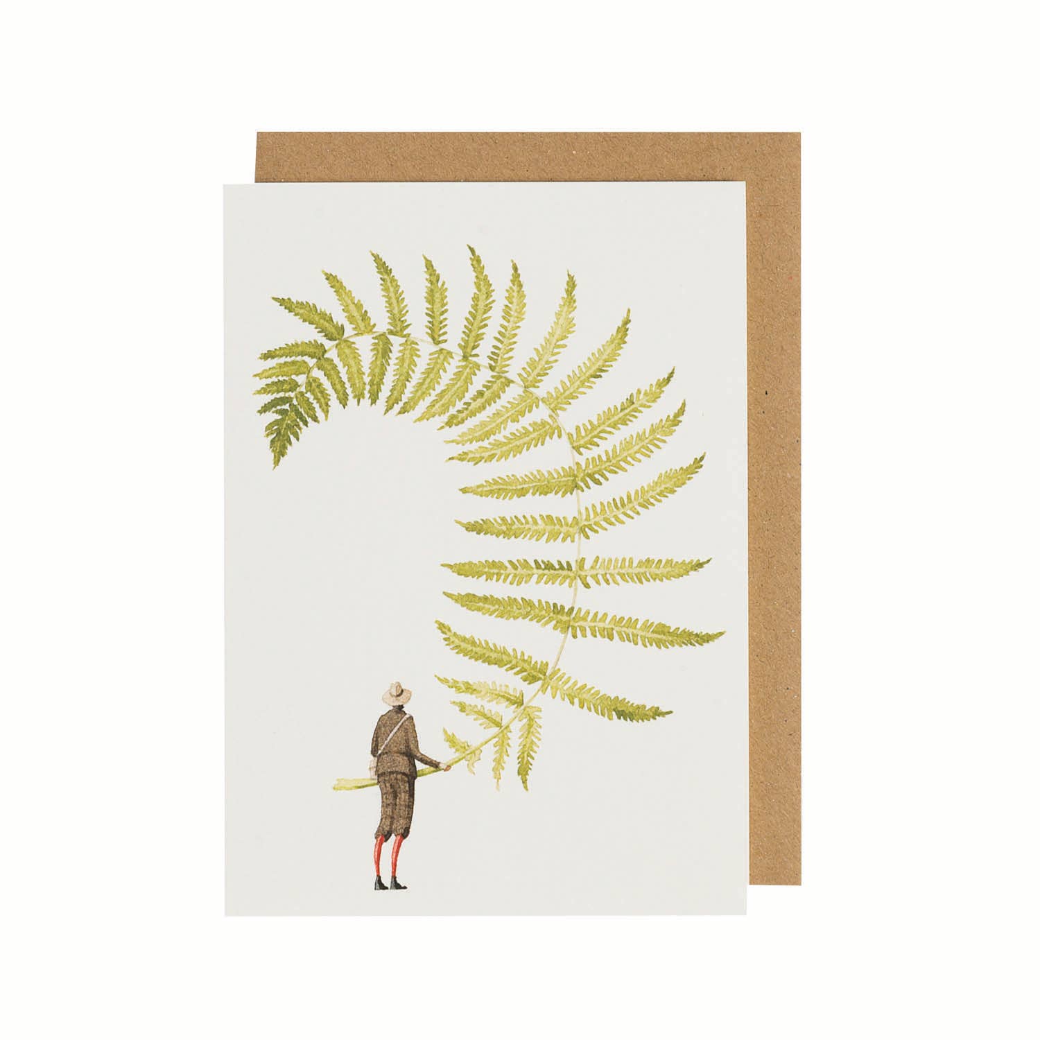 Beautiful Fern Greeting Card - Elegant Botanical Design for Birthdays, Anniversaries & Special Occasions | Perfect for Nature Lovers & Plant Enthusiasts