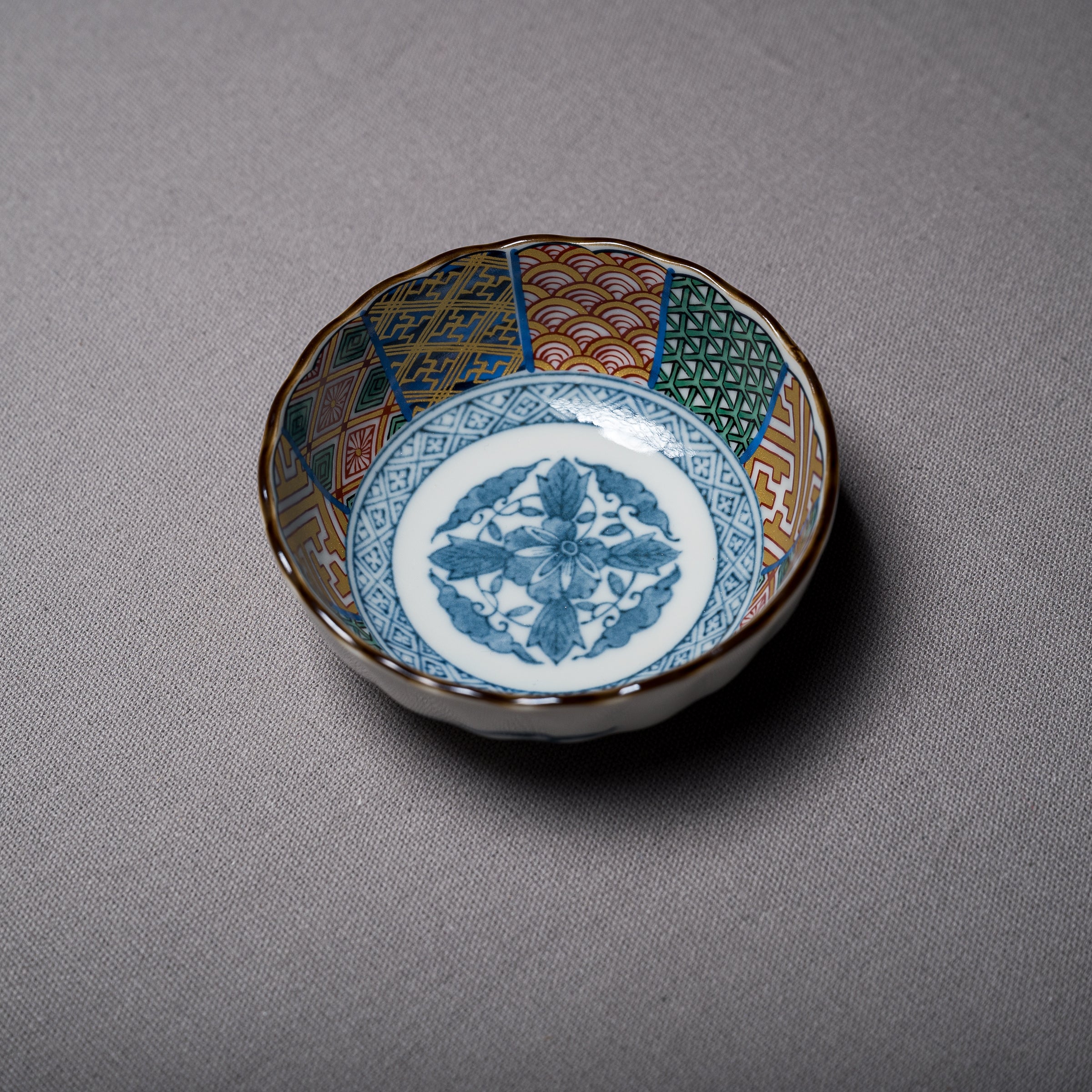 Premium Somenishiki Small Serving Bowl - Handcrafted Japanese Ceramic Dish for Soy Sauce, Dipping, Appetizers | Perfect for Sushi, Ramen, Asian Dining & Home Decor