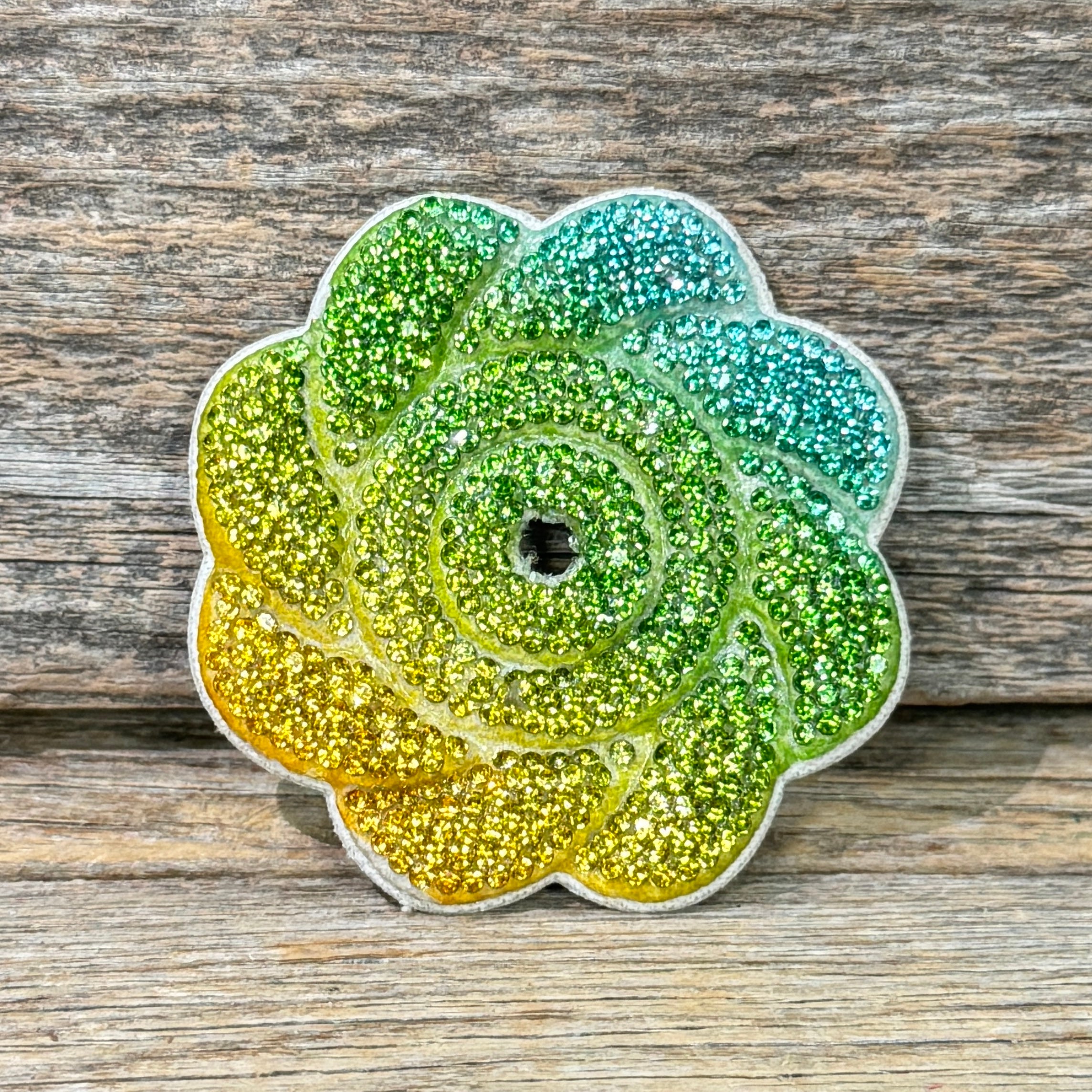 Sparkling Flower Rhinestone Rosette Hair Clip - Elegant Bridal Hair Accessory for Weddings, Prom, Parties & Special Occasions