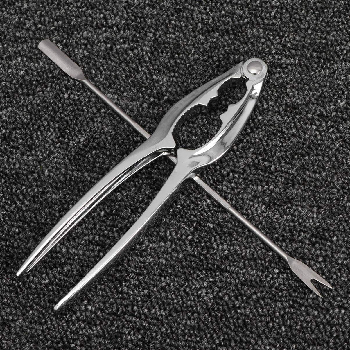 Premium Seafood Cracking & Eating Tool Set - Crab Crackers, Lobster Tail Scissors, Nut Crackers & More - Durable Kitchen Gadget for Crab, Oyster, Shellfish - Perfect for Seafood Lovers, Dinner Parties & Home Cooking
