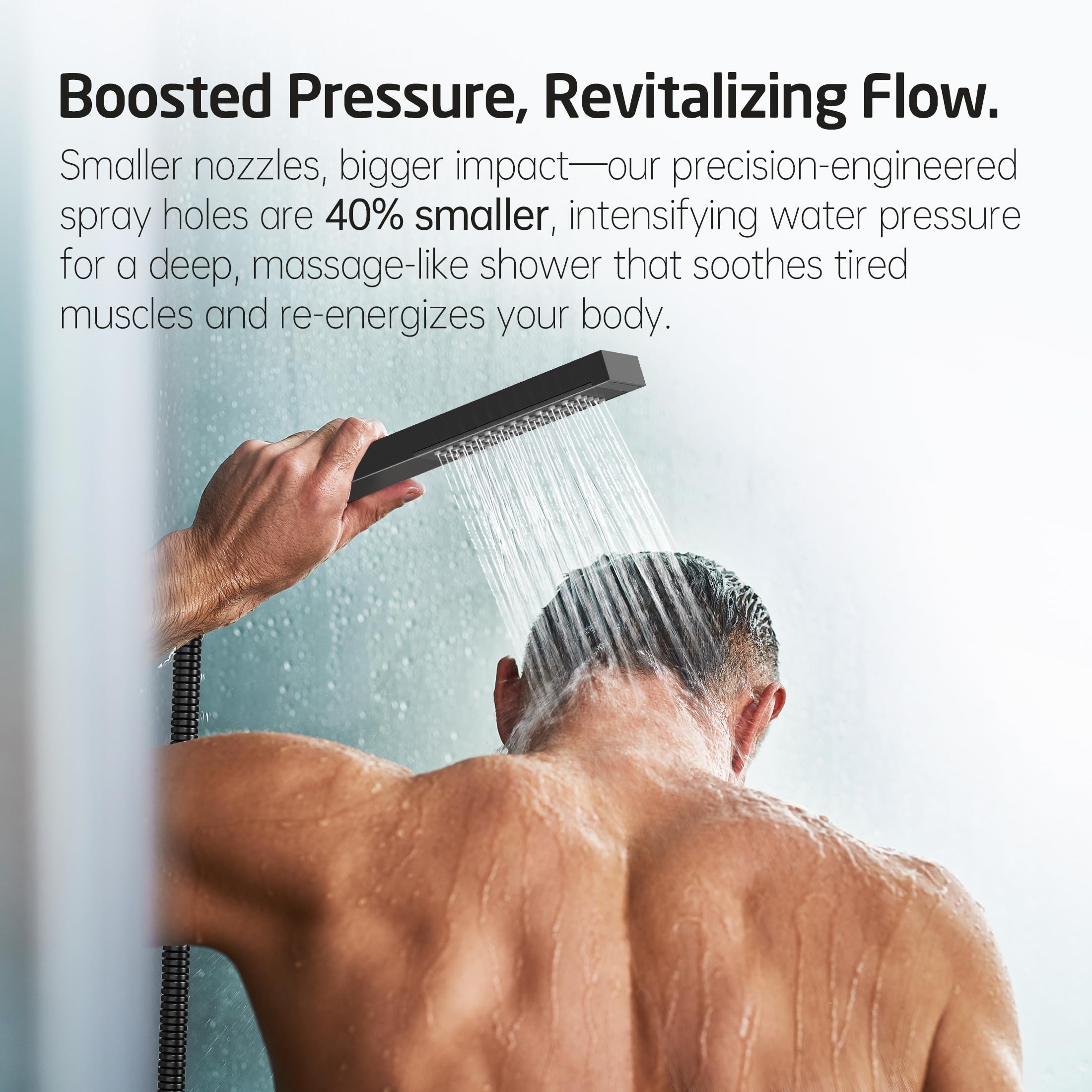 KES 12-Inch Matte Black Rain Shower Head with Handheld Sprayer - Complete Pressure Balance Shower System (cUPC Certified Valve Included) - Perfect for Modern Bathroom Renovations & Spa-Like Shower Experience