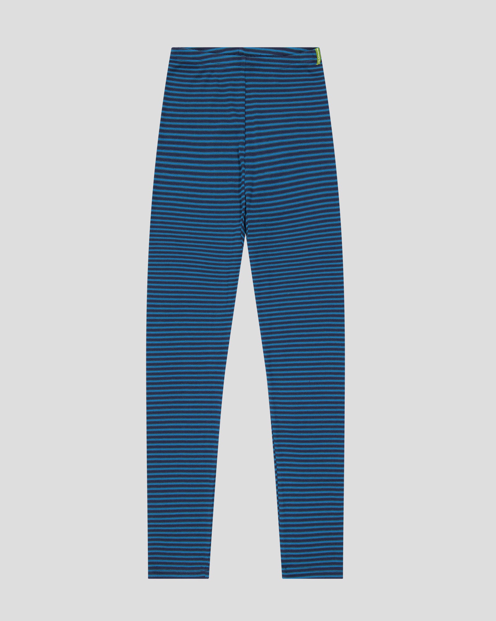 KMDCore Kids' Long John Pants - Dark Eddy/Navy Stripe Thermal Underwear for Boys & Girls - Perfect for Winter, Outdoor Activities & Layering