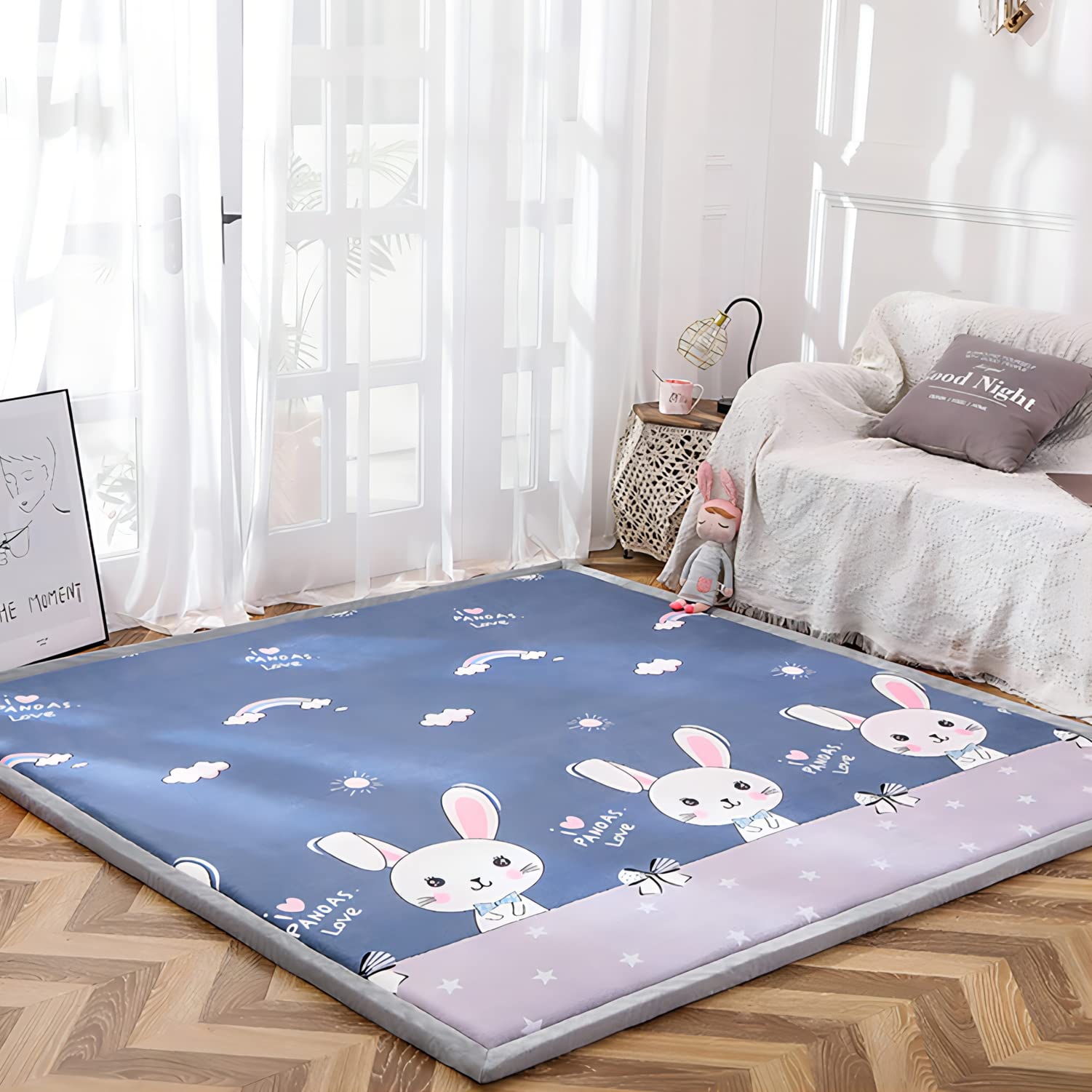 Loartee Kids Play Area Rug - 1.2