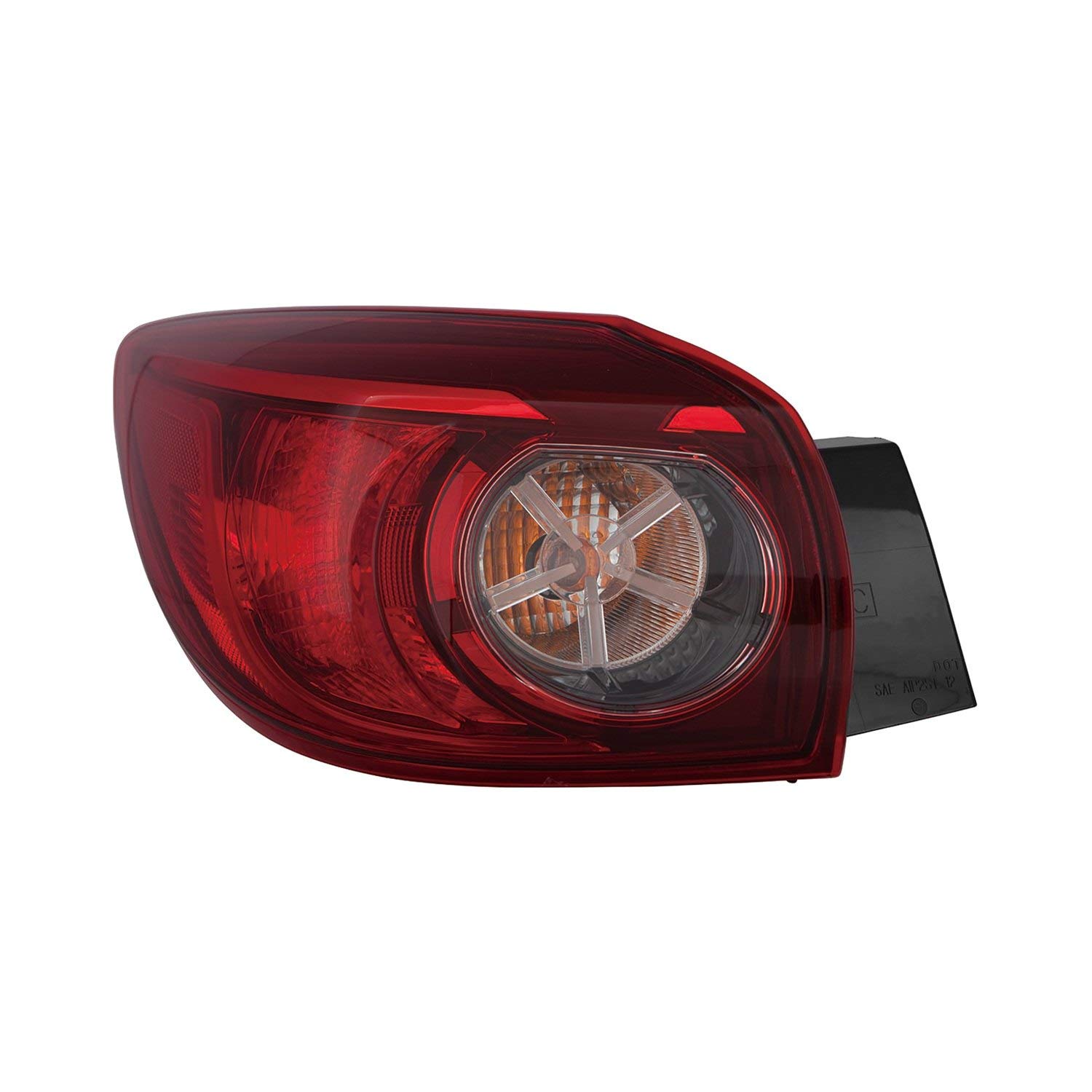 Replace MA2804115C - Driver Side Outer Replacement Tail Light for [Vehicle Model] - High-Quality LED Brake Light Assembly - Perfect for Night Driving & Enhanced Safety