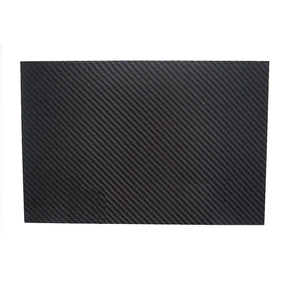 500mm x 600mm Carbon Fiber Sheet - 100% Carbon Fiber Laminate Plate Panel with Twill Matte Finish for DIY, Drone Frames, RC Cars & Unmanned Rack - Lightweight & Durable for Aerospace, Automotive & Industrial Applications