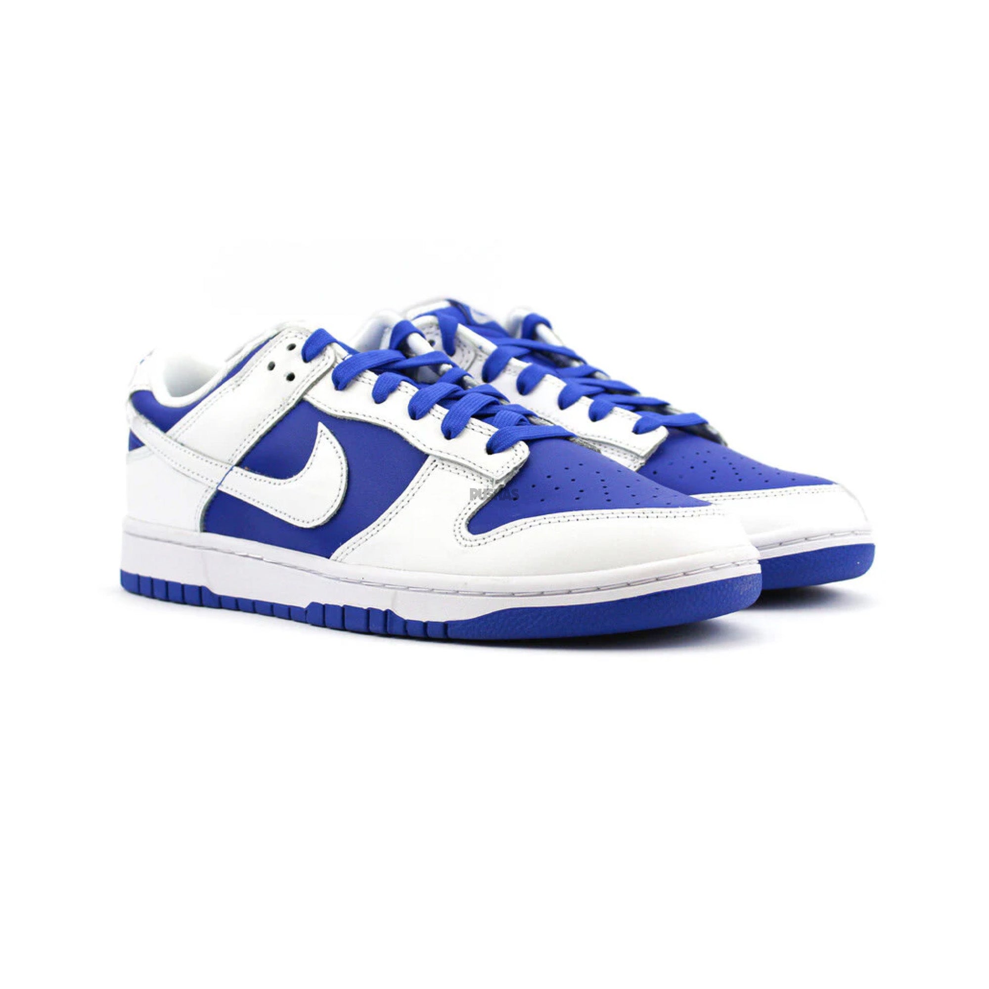 Nike Dunk Low 'Racer Blue White' Men's Sneakers (2022) - Stylish Casual Shoes for Streetwear & Everyday Wear