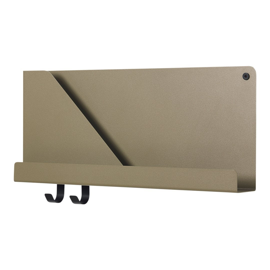 Muuto Johan Van Hengel Folded Shelves - Modern Wall Shelves for Living Room, Bedroom & Office Storage - Stylish Scandinavian Design for Home Decor