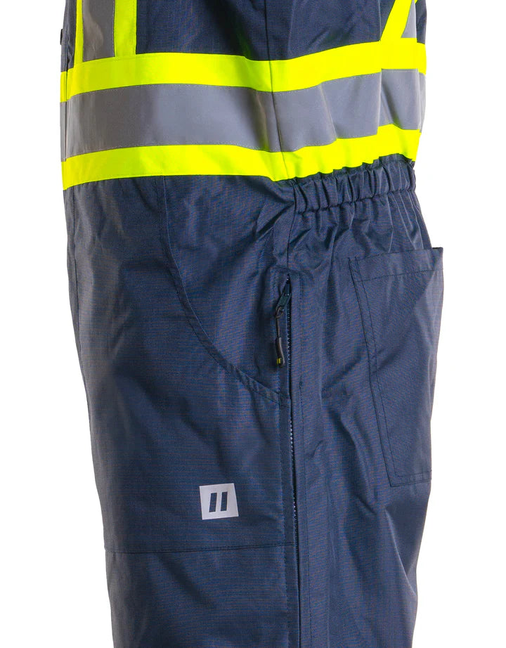 Forcefield Hi-Vis Winter Safety Overalls EN835R - High Visibility Workwear for Cold Weather Construction & Outdoor Jobs