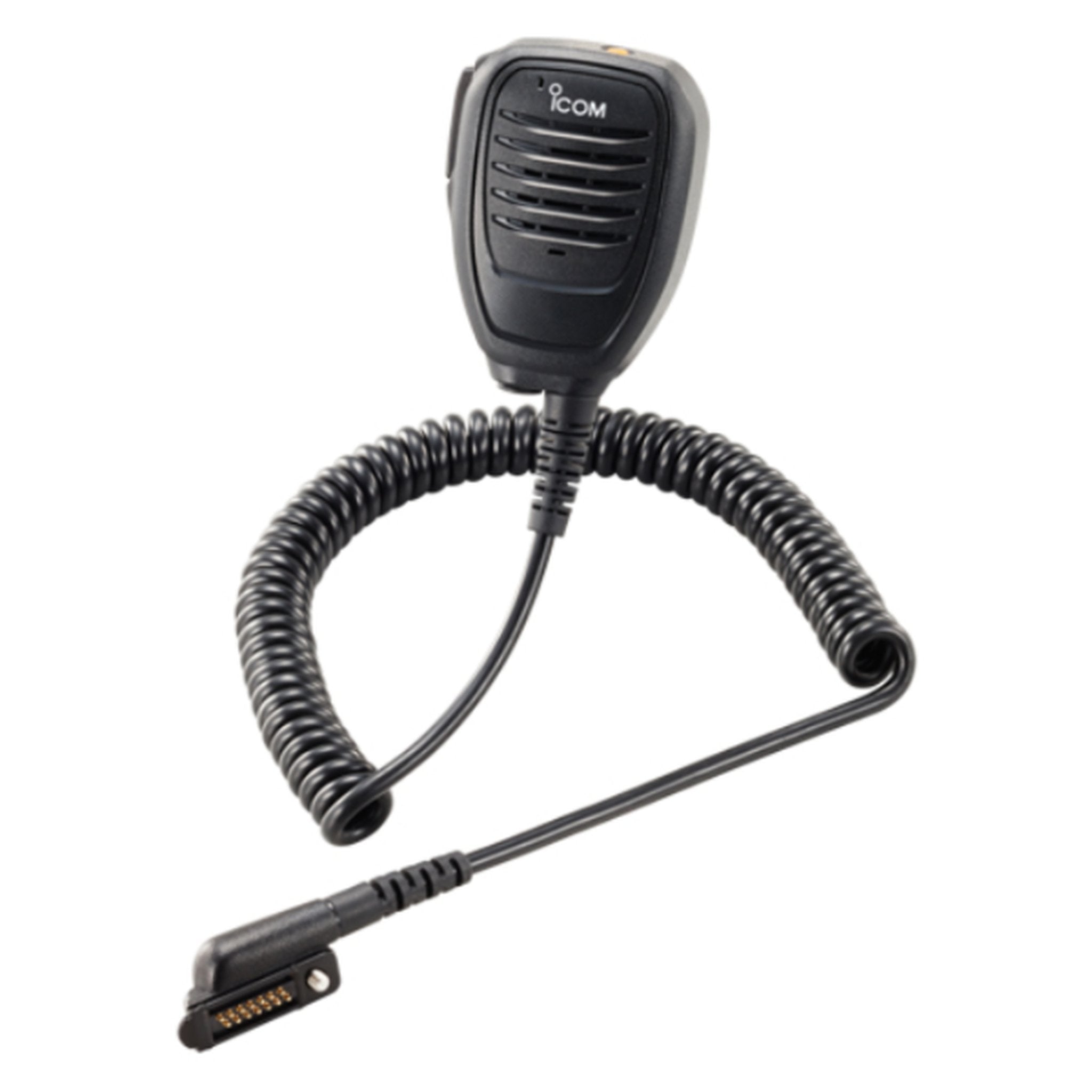 Icom HM222H Waterproof Handheld Speaker Microphone - Marine & Outdoor Communication for Boating, Hiking & Emergency Use