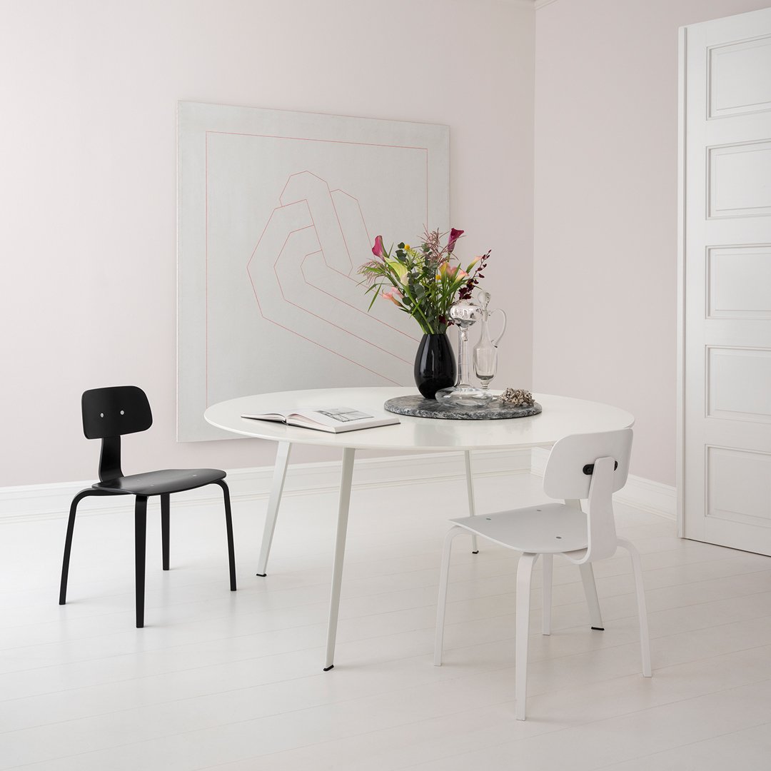 JW Round Dining Table - Modern & Stylish for Home, Kitchen, and Restaurant Use