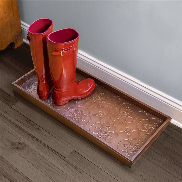 Durable Multi-Purpose Boot Tray for Entryway, Mudroom & Garage - Waterproof Shoe Mat for Wet & Dirty Shoes - Perfect for Home, Office & Outdoor Use