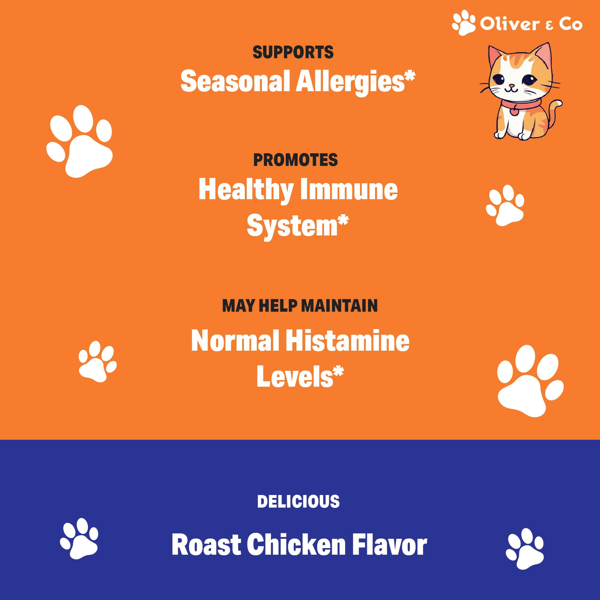Natural Antibiotics for Cats - Immune Support & UTI Relief - Chicken Flavor (1 fl oz) - Essential Pet Supplement for Daily Health & Wellness