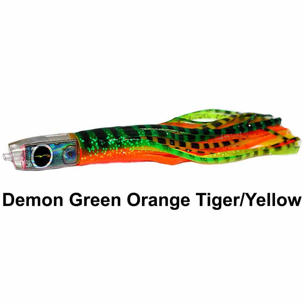Black Bart Demon Trolling Fishing Lure - Premium Saltwater & Freshwater Game Fish Bait for Offshore and Inshore Fishing