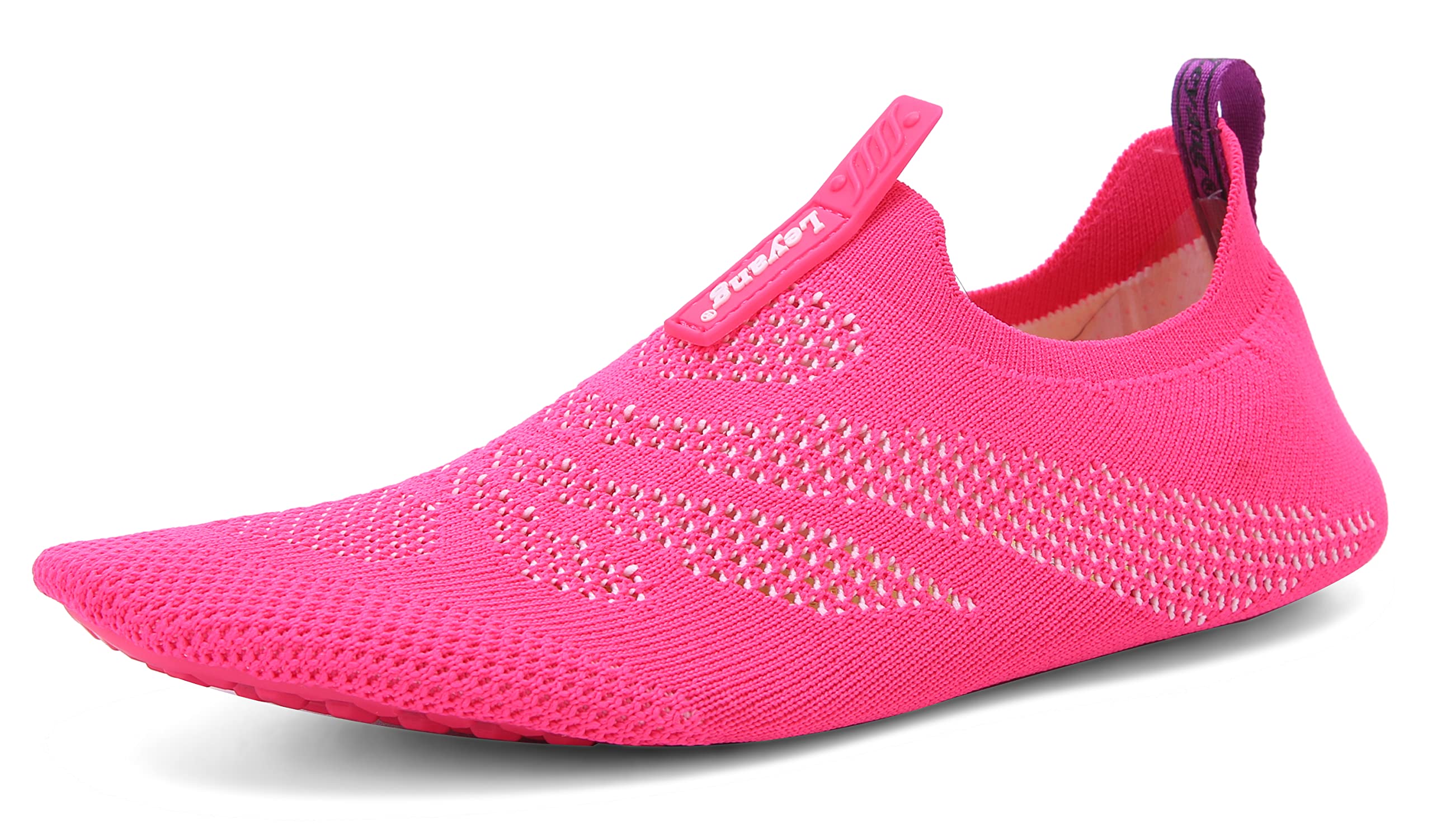 **Leyang Water Shoes for Women, Men & Kids - Quick-Dry Barefoot Aqua Socks for Swimming, Beach, Yoga, Surfing & Aerobics - Ideal for Water Sports & Outdoor Activities**