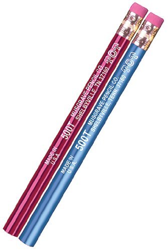 Tot Big Dipper Jumbo Pencils with Erasers - Pack of 12, Case of 7 - Perfect for Kids Classroom, Art Projects & Office Use