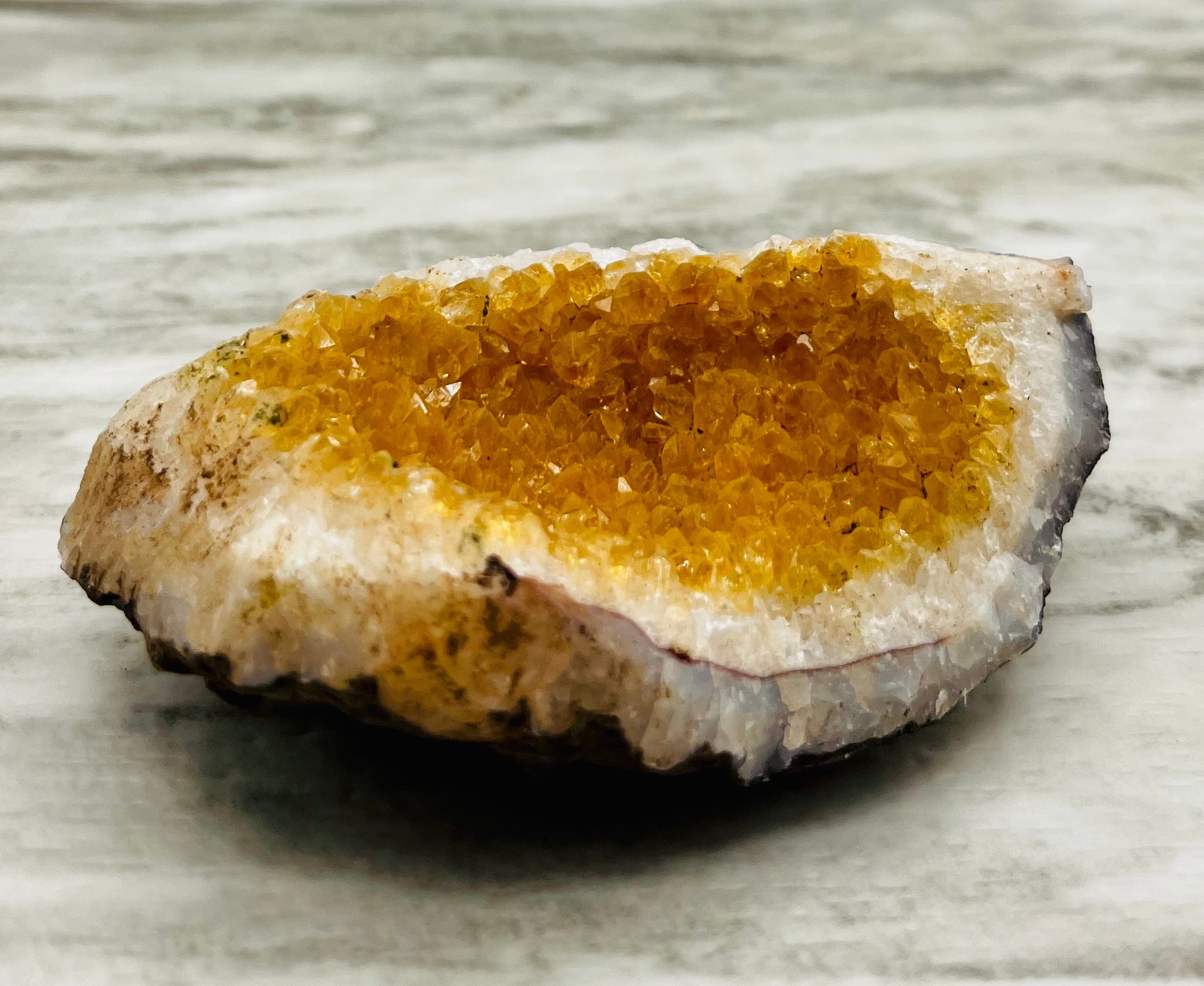Natural Citrine Crystal Cluster - 75g Raw Citrine Stone for Healing, Meditation & Energy Work | Perfect for Home Decor, Reiki & Spiritual Gifts