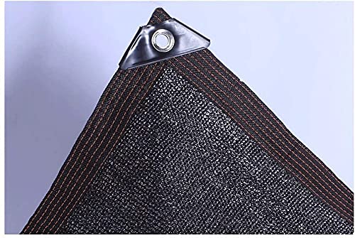 UV Resistant Black Shade Cloth Mesh - 80% Sunblock Shade Net for Greenhouse, Swimming Pool, Patio & Yard - Durable Outdoor Sun Protection Fabric for Plants, Garden & Relaxation Areas