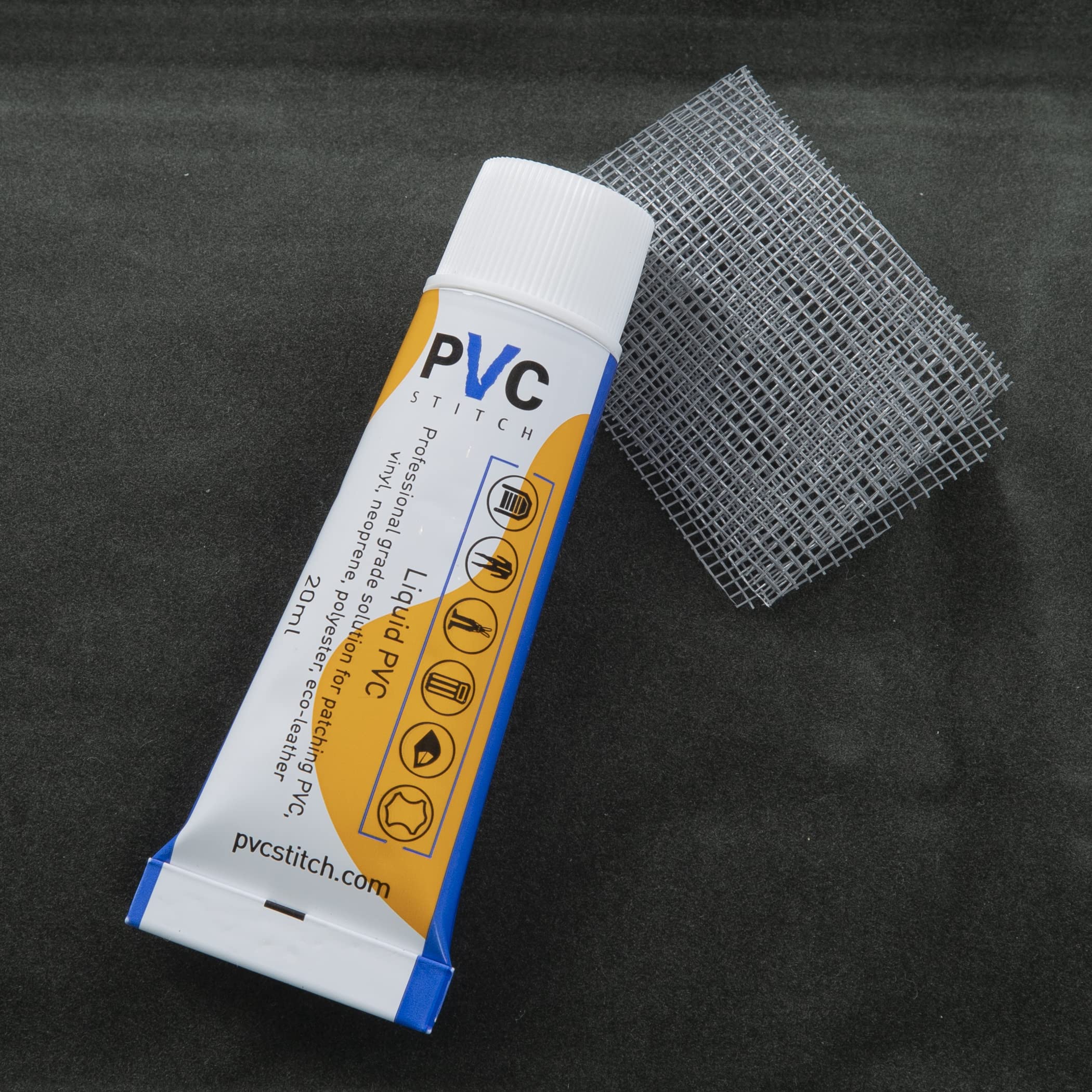 Premium PVC Stitch Waterproof Liquid Sealant Kit - Repair Outdoor Gear, Scuba Equipment, Vinyl & PVC Fabric, Inflatable Mattresses, Boats, Pools | Ideal for Camping, Water Sports, Home Maintenance & Emergency Repairs