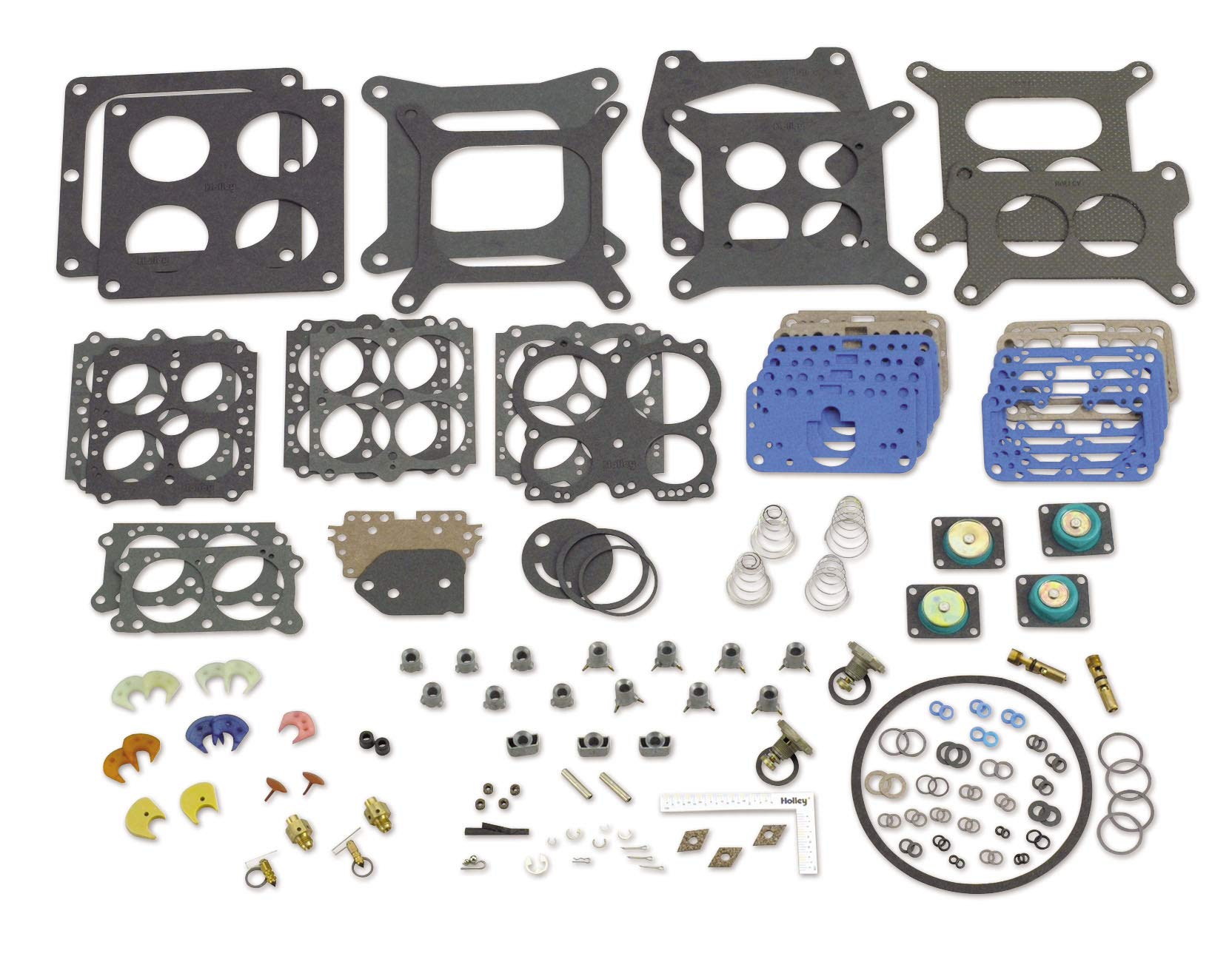 Holley 37-933 Carburetor Rebuild Kit - Complete Trick Kit for Performance Upgrades | Perfect for Classic Cars, Hot Rods & Muscle Car Restoration Projects