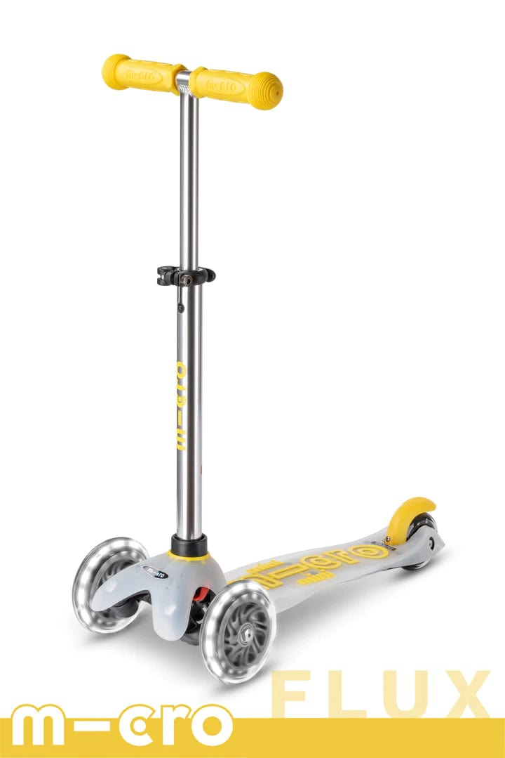 Micro Kickboard Micro Mini DELUXE LED Scooter for Kids - 3 Wheel Light Up Kick Scooter with Adjustable Handlebar - Perfect for Outdoor Play, Commuting & Neighborhood Fun