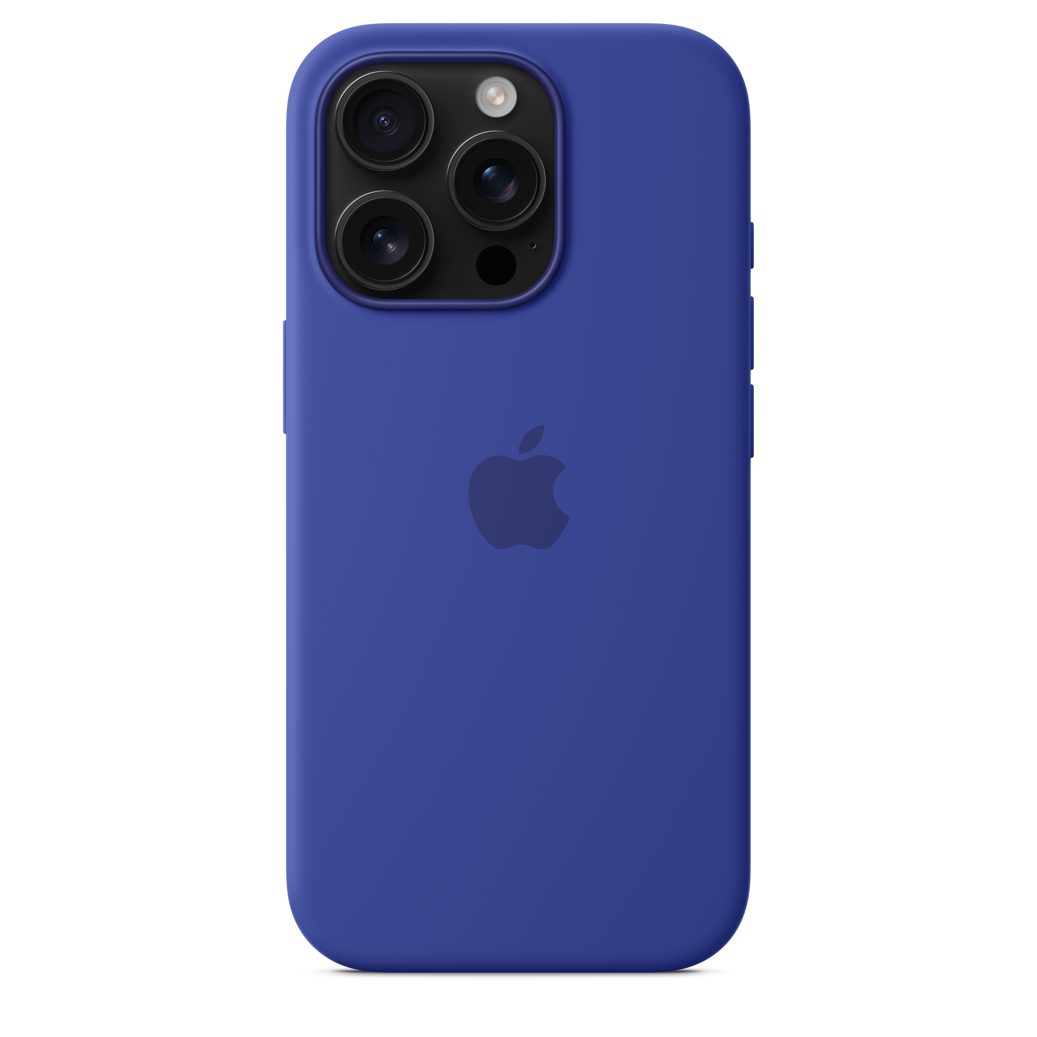 Magnetic Silicone Case with MagSafe for iPhone 16 Pro - Navy Blue | Slim Protective Cover for Everyday Use & Wireless Charging