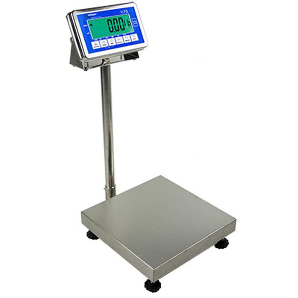 TitanH 50-16 Washdown Industrial Bench Scale - 50 lb Capacity, 0.01 lb Precision, NTEP Certified for Commercial Use - Perfect for Food Processing, Retail, and Industrial Weighing Applications