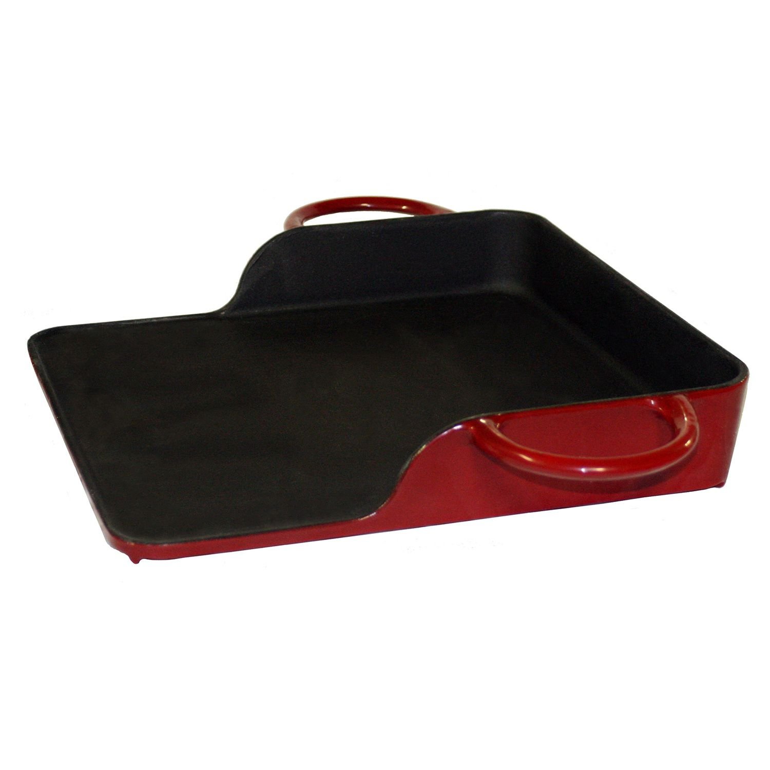 Premium Cast Iron Griddle - Heavy Duty Pre-Seasoned Skillet for Grilling, Searing & Baking - Perfect for Stovetop, Oven & Outdoor Cooking - Ideal for Pancakes, Steaks & Camping