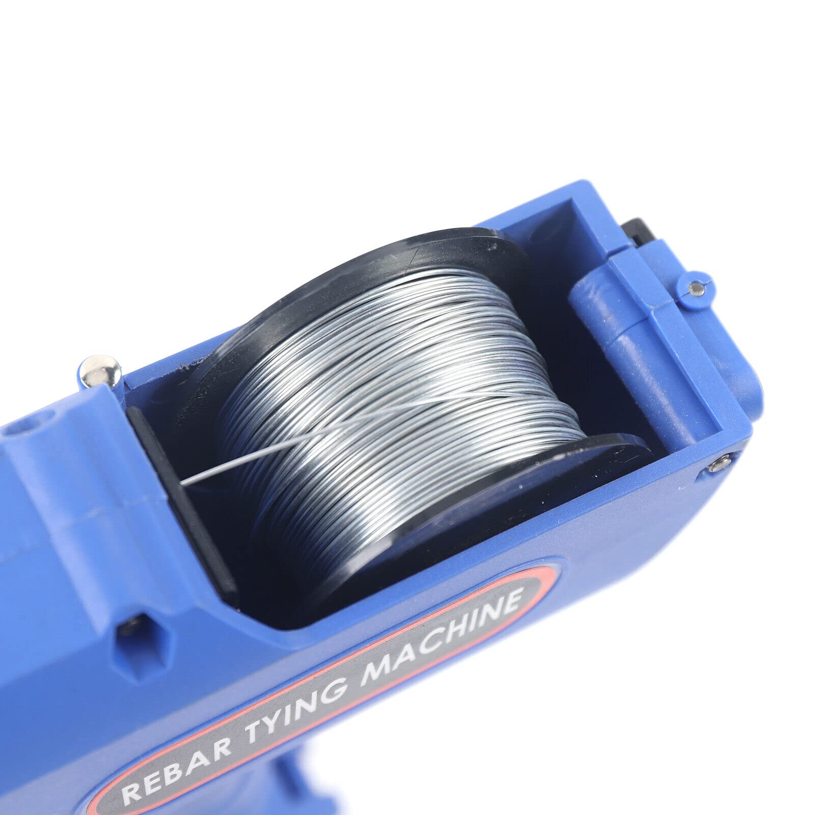 Automatic Rebar Tying Machine 8-34mm | Handheld Steel Rebar Tying Tool with Pliers & Charger | Portable Reinforcing Bar Binder for Construction, Concrete Work & DIY Projects