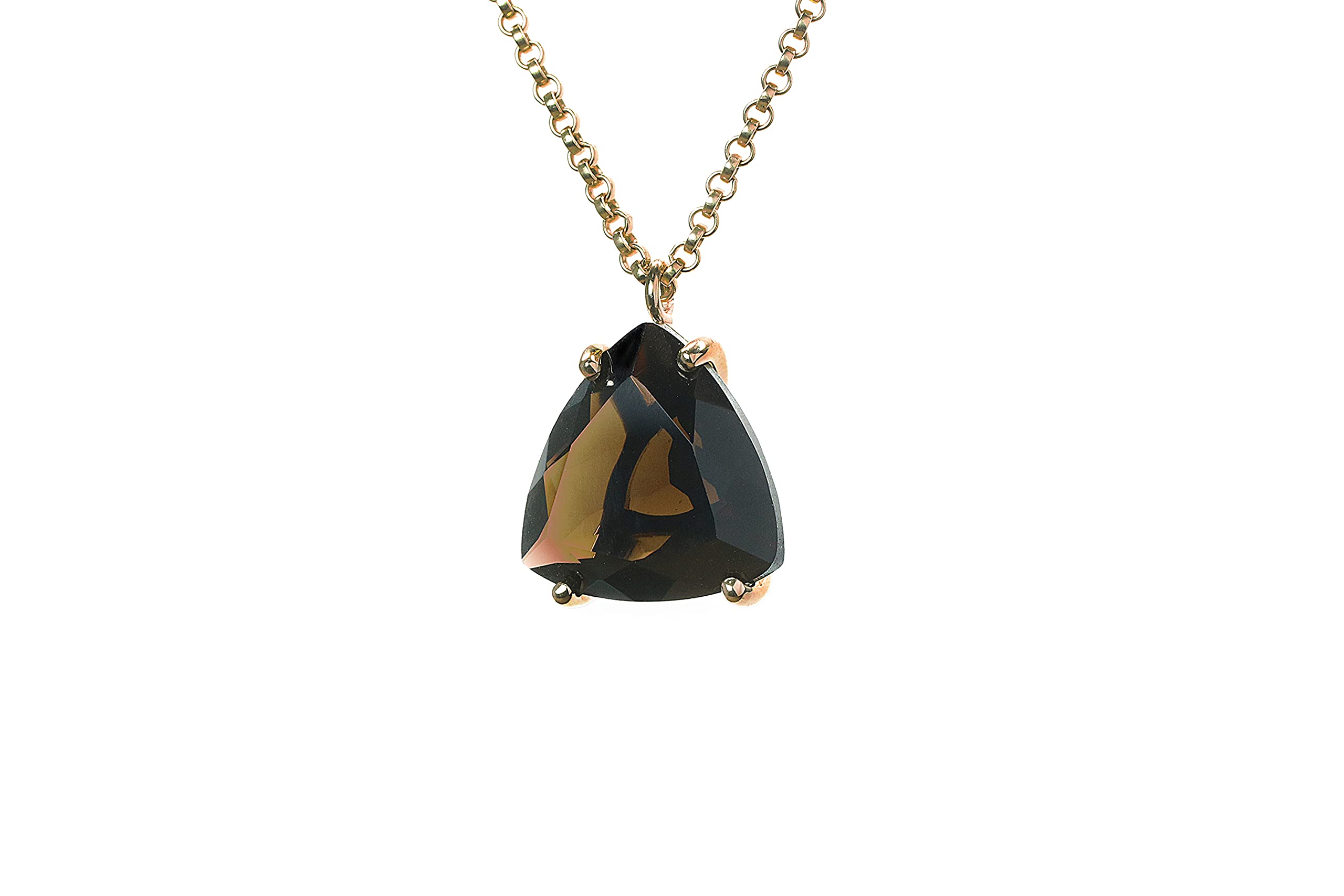 Anemone Smoky Quartz Necklace for Women - Handmade Gemstone Jewelry, Elegant Crystal Pendant - Perfect Gift for Birthday, Wedding & Anniversary - Ideal for Everyday Wear, Date Nights & Special Occasions