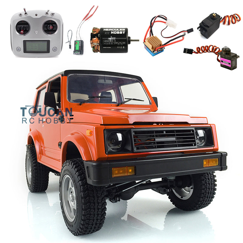 1/6 Scale Capo Assembled RC Crawler Model - SIXER1 Plastic Painted Cabin Car Shell with Metal Chassis, I6S Motor, Servo & ESC Light System - Perfect for Off-Road Adventure & RC Hobby Enthusiasts