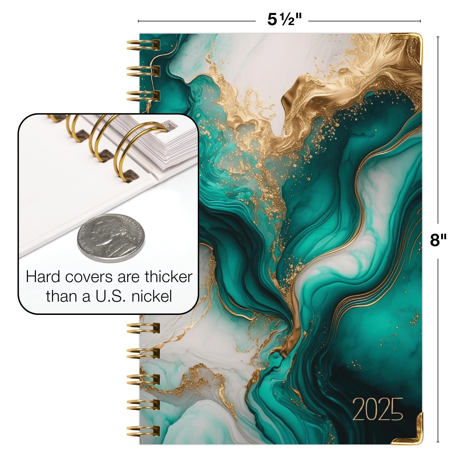 2025 Hardcover Planner 5.5