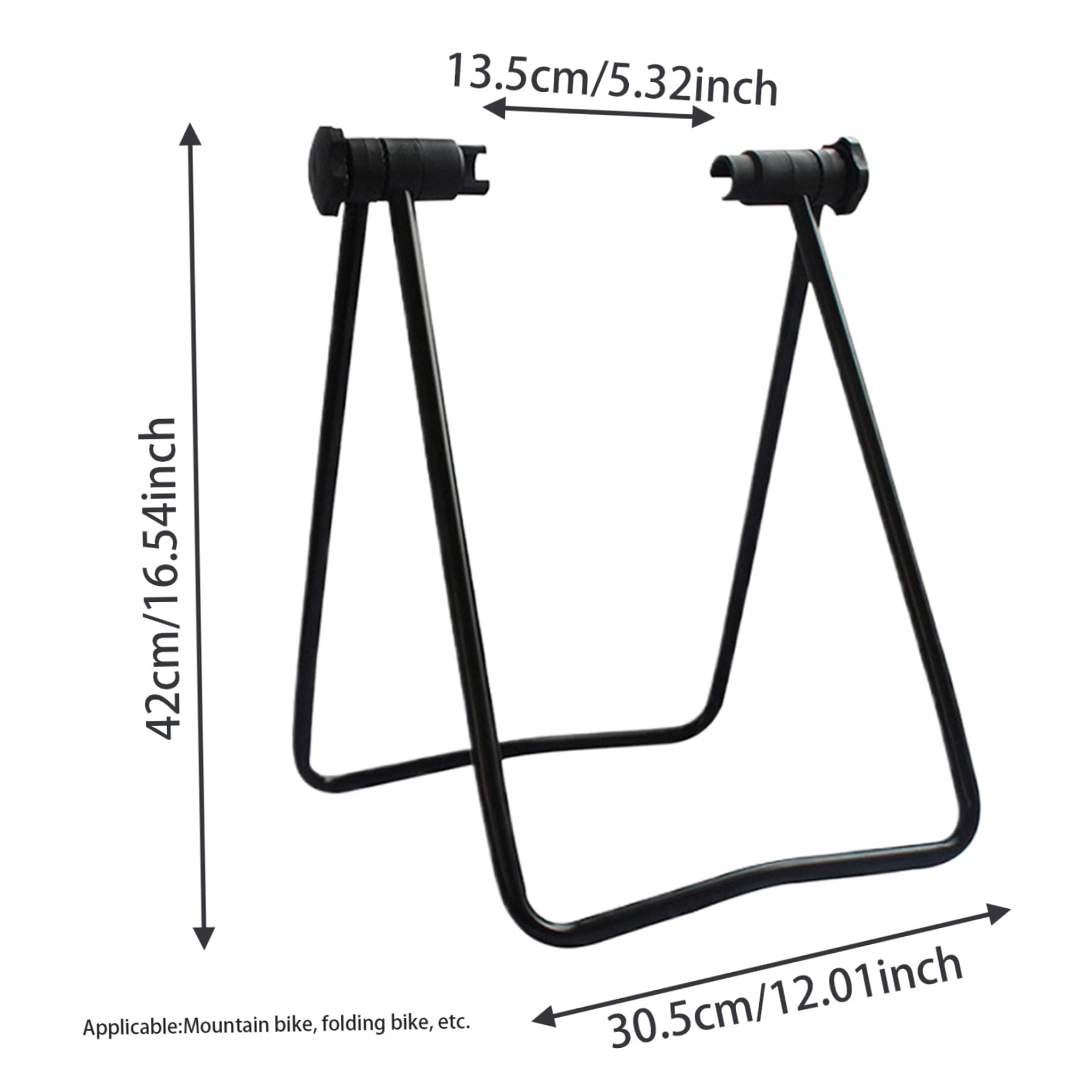 **Aluminum Alloy Bike Repair Stand - Foldable & Portable Bike Maintenance Stand for Mountain, Road & Folding Bikes - Perfect for Home Garage, Cycling Shops & Outdoor Repairs**