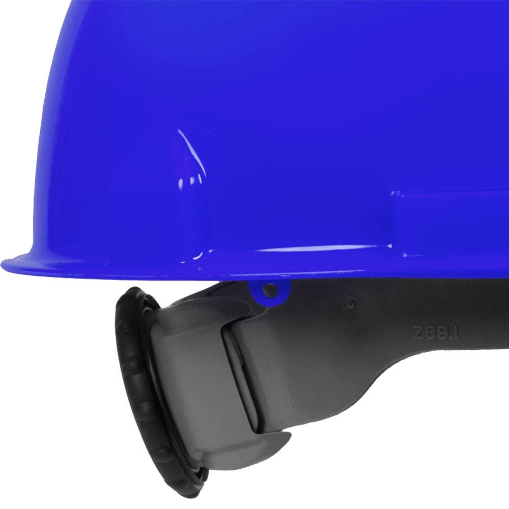 Jackson Safety SC-6 ANSI Compliant Hard Hat - 4-Point Ratchet Suspension, Extended Brim for Comfort & Safety - Made in USA (12 Pack) - Ideal for Construction, Industrial Work & Safety Protection