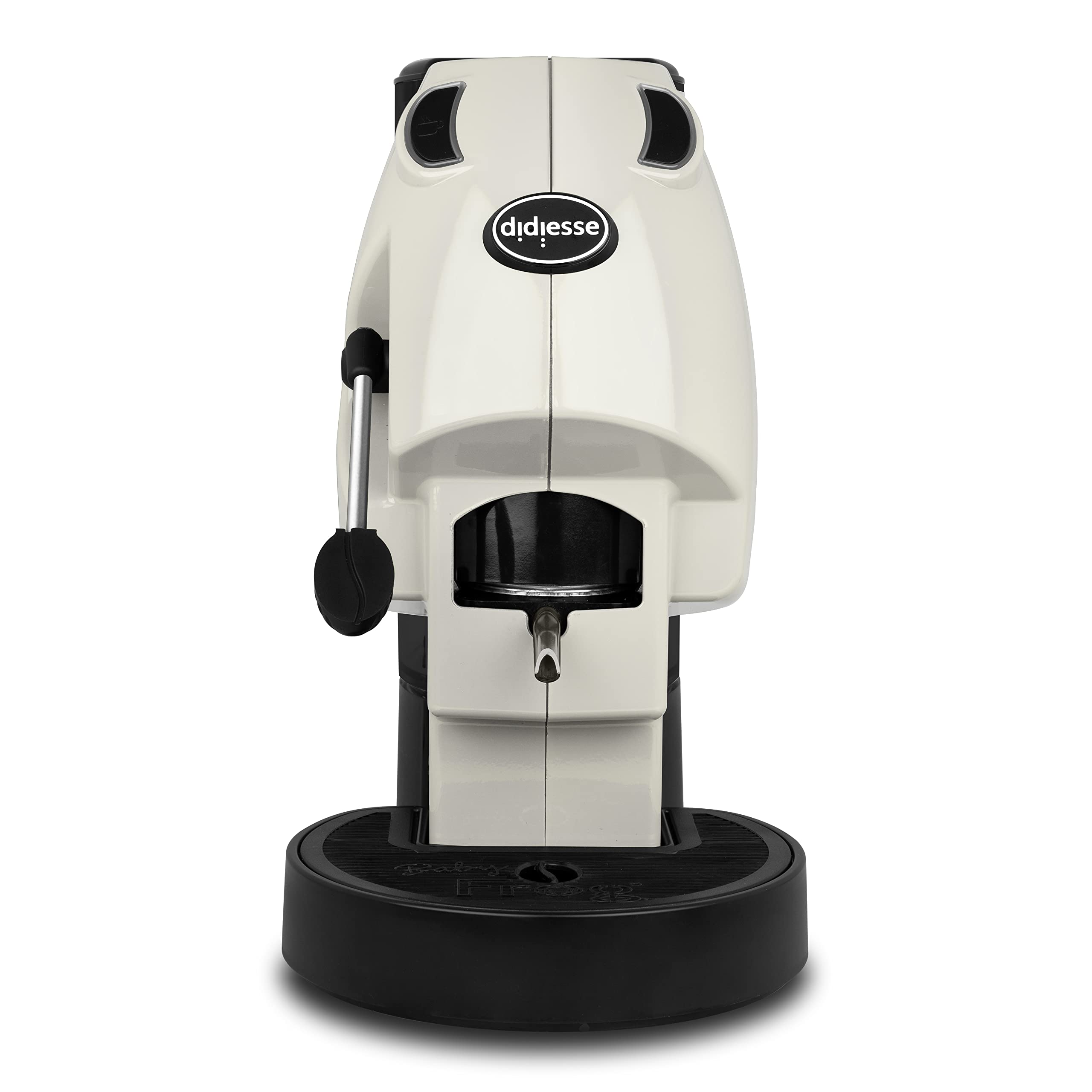 Didieese Baby Frog Compact Coffee Pod Machine - 450W with Standby Function & 1.5L Water Tank (Ivory) - Perfect for Home, Office, or Small Spaces