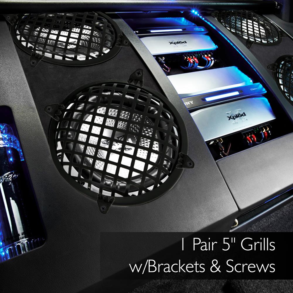 5-Slice Waffle Maker with Non-Stick Plates & Bracket - Perfect for Breakfast, Brunch, and Family Gatherings