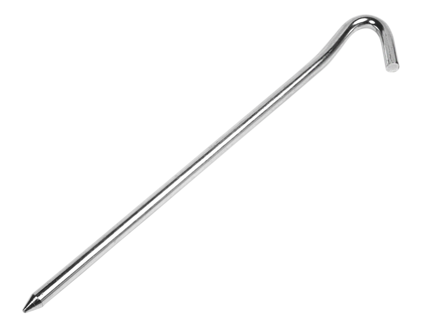 Coghlan's 7-Inch Steel Tent Pegs - Heavy Duty Camping Stakes (4-Pack) - Perfect for Backpacking, Hiking & Outdoor Adventures
