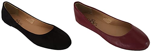 Black Micro/Burgundy Pu