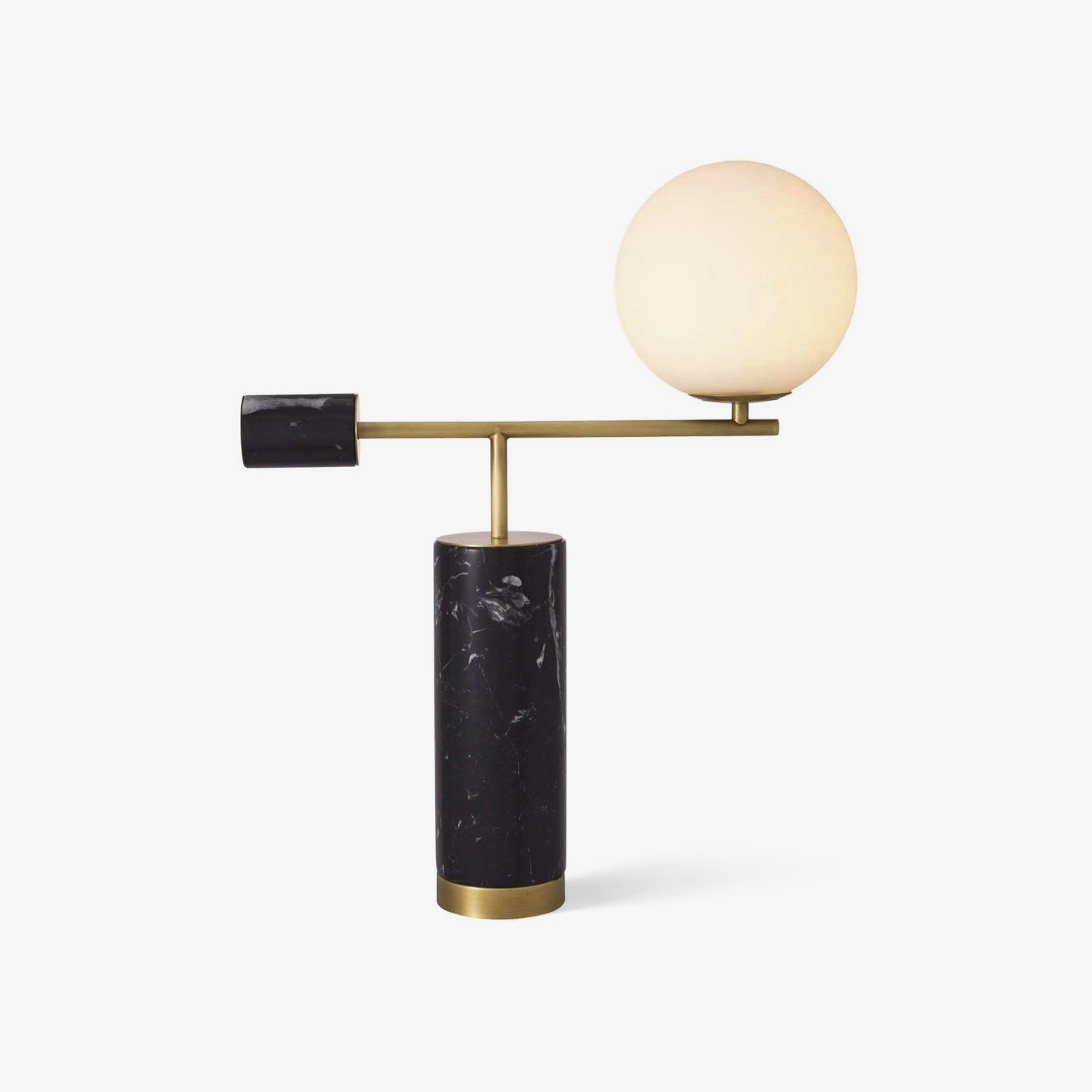 Bendik Ceramic Desk Lamp - Modern Minimalist LED Table Light for Home Office, Study & Bedroom - Perfect for Reading, Working & Nightstand Decor