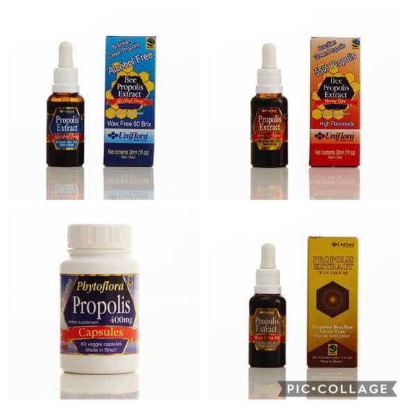 PHYTOFLORA Brazilian Green Bee Propolis Capsules 400mg - 60 Capsules (5 Bottles) | Immune Support & Antioxidant Supplement | Daily Wellness & Natural Defense Boost