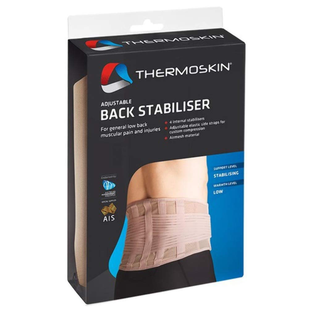 Best Compression Back Stabilizer for Pain Relief & Support - Black | Ideal for Posture Correction, Workouts & Daily Comfort