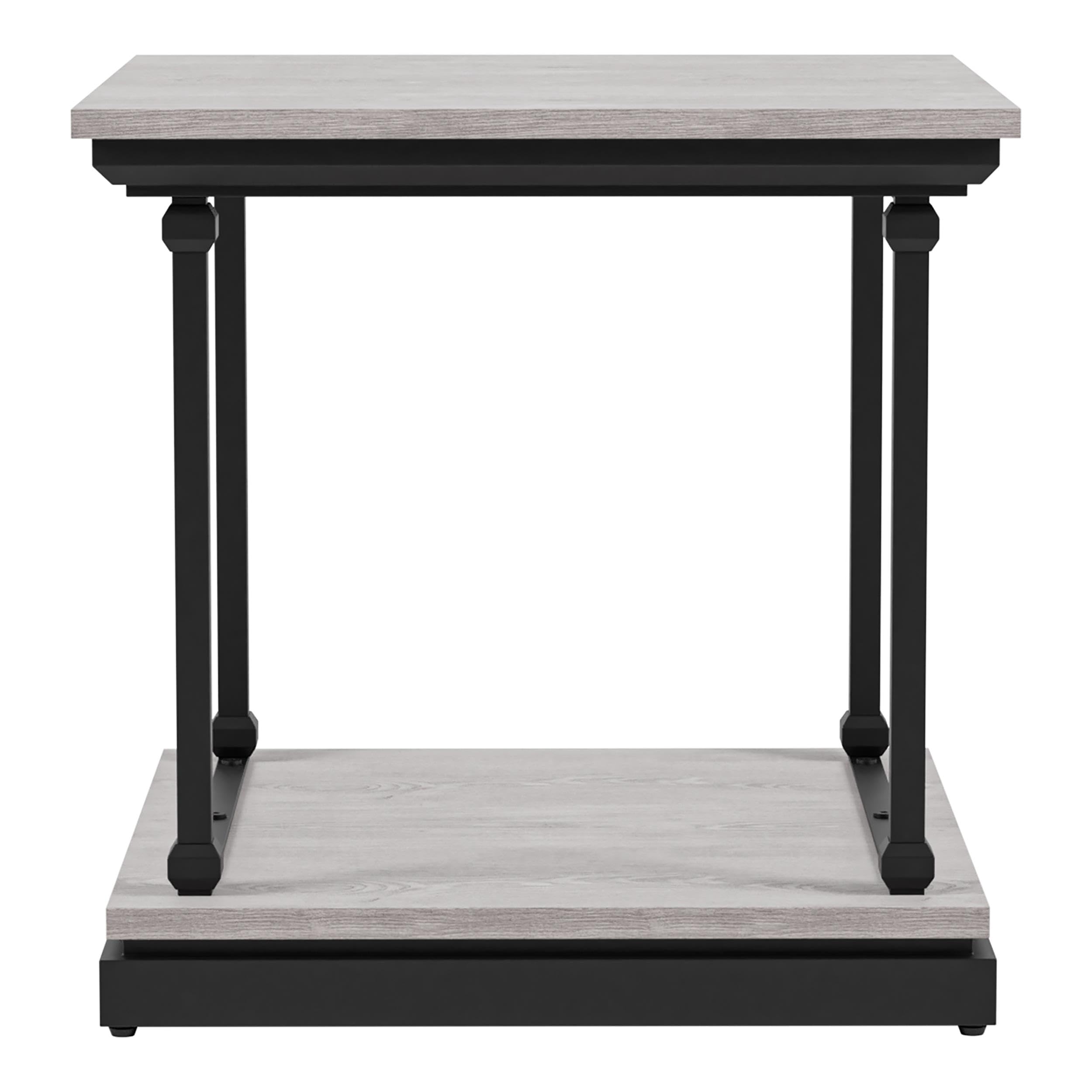 Drewden Wood Coffee Table Set - 3-Piece Antique White for Living Room