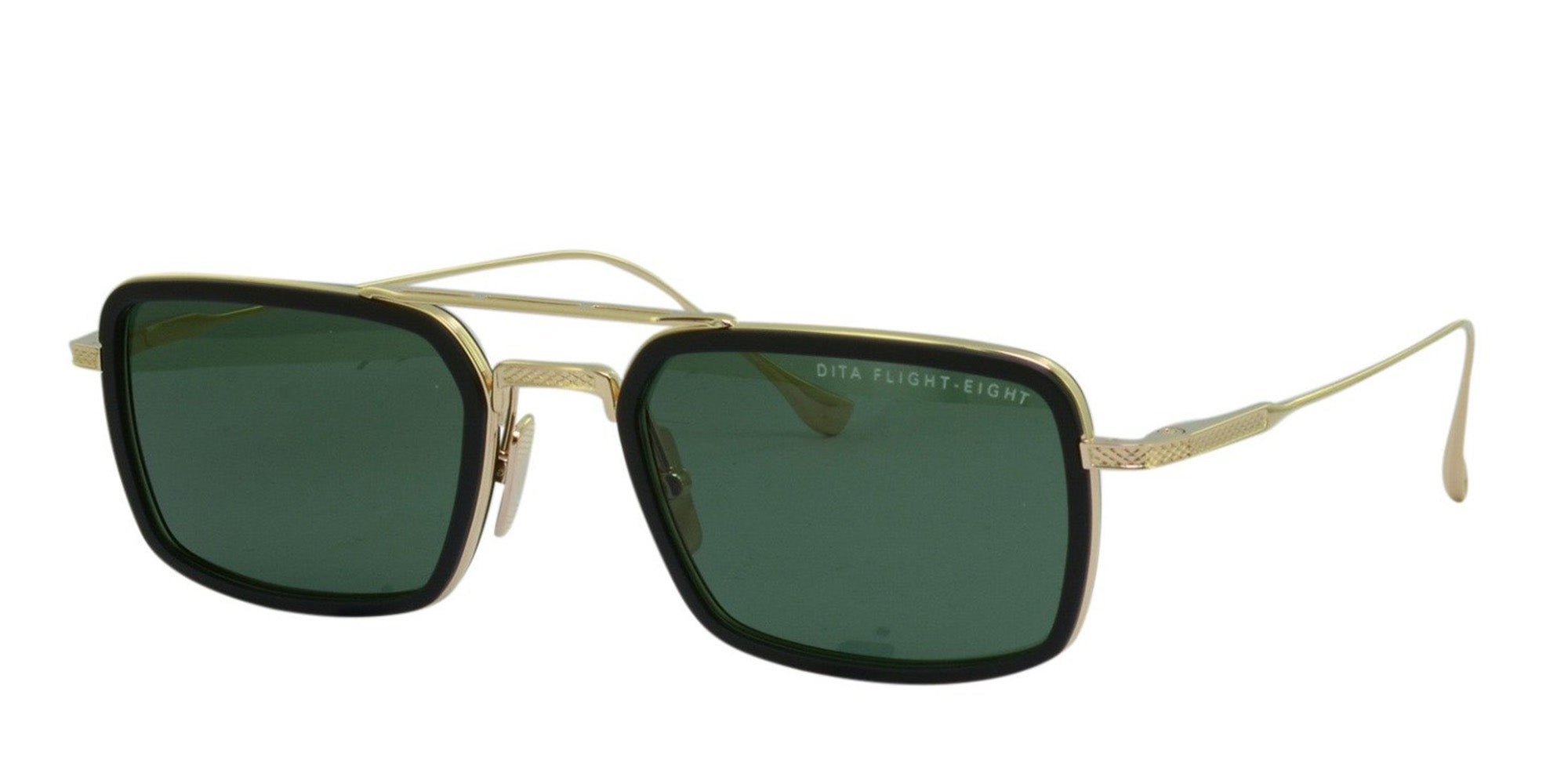 Dita Flight 008 DTS134 Sunglasses - Luxury Aviator Style Polarized Lenses for Men & Women - Perfect for Driving, Travel & Outdoor Activities
