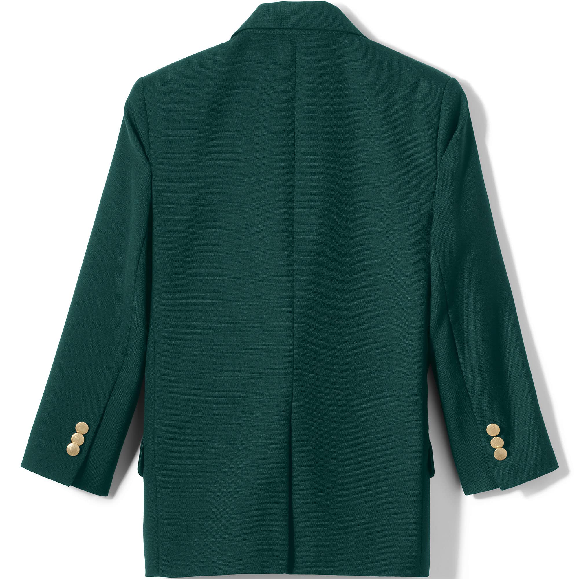 Lands' End Boys' School Uniform Hopsack Blazer - Classic Fit Formal Jacket for Kids | Perfect for School, Church, and Special Occasions