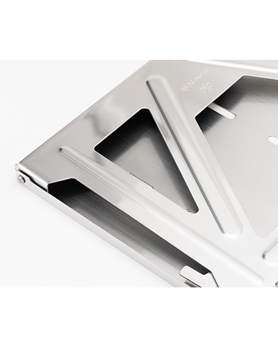 Shallow IGT Hanging Shelf - Lightweight Aluminum Storage Solution for Camping, Outdoor Kitchen & BBQ Accessories | Perfect for Picnics, Tailgating & Backpacking Trips